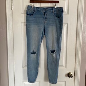 Old Navy rockstar midrise Jean distressed